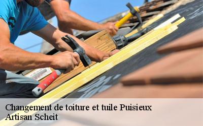 Pour vos travaux de changement de toiture et tuile à Puisieux ? confiez-les à Artisan Scheit est l’un des meilleurs artisans !