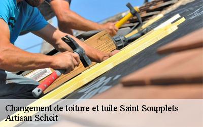  Artisan Scheit exerce ce travaux de changement de toiture et tuile comme sa véritable métier à Saint Soupplets dans le 77165 !