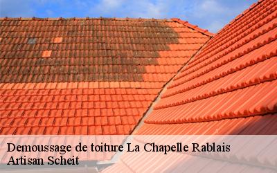 Ne vous inquiétez pas Artisan Scheit est à votre service pour tous vos travaux de démoussage de toiture à La Chapelle Rablais dans le 77370  !