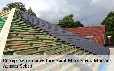 Voulez-vous confier vos travaux de couverture à Artisan Scheit entreprise de couverture à Saint Mars Vieux Maisons dans le 77320!