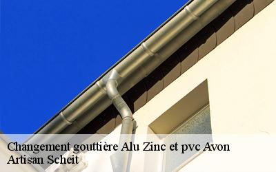 Confiez-vous à un Artisan Scheit spécialiste pour vos travaux de changement gouttière alu zinc et PVCavec Artisan Scheit à Avon dans le 77210 !!