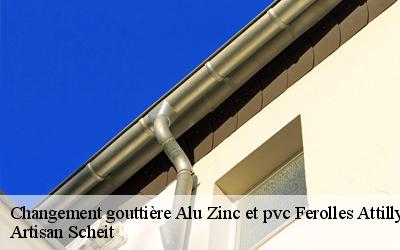  Changement de gouttière à Ferolles Attilly: alu, zinc ou PVC, comment choisir? 