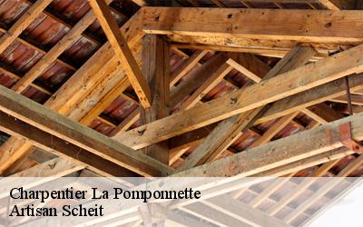Faire poser une charpente métallique à La Pomponnette: l'expertise du charpentier Artisan Scheit lui permet de vous garantir pendant 10 ans la structure